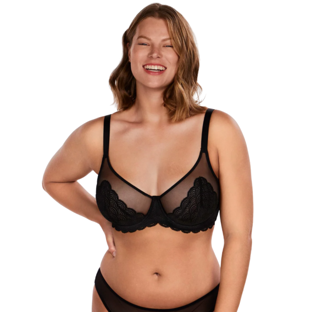 HISIA® MINIMIZER LACE BRA