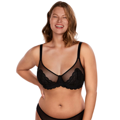HISIA® MINIMIZER LACE BRA